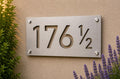 Hausnummer Schild